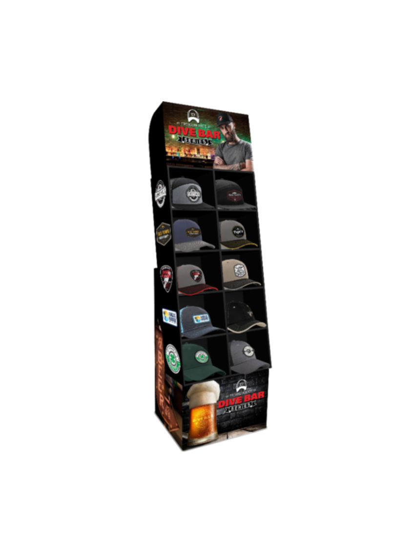 DiveBarSeriesHatDisplay — Up Next Sales LLC