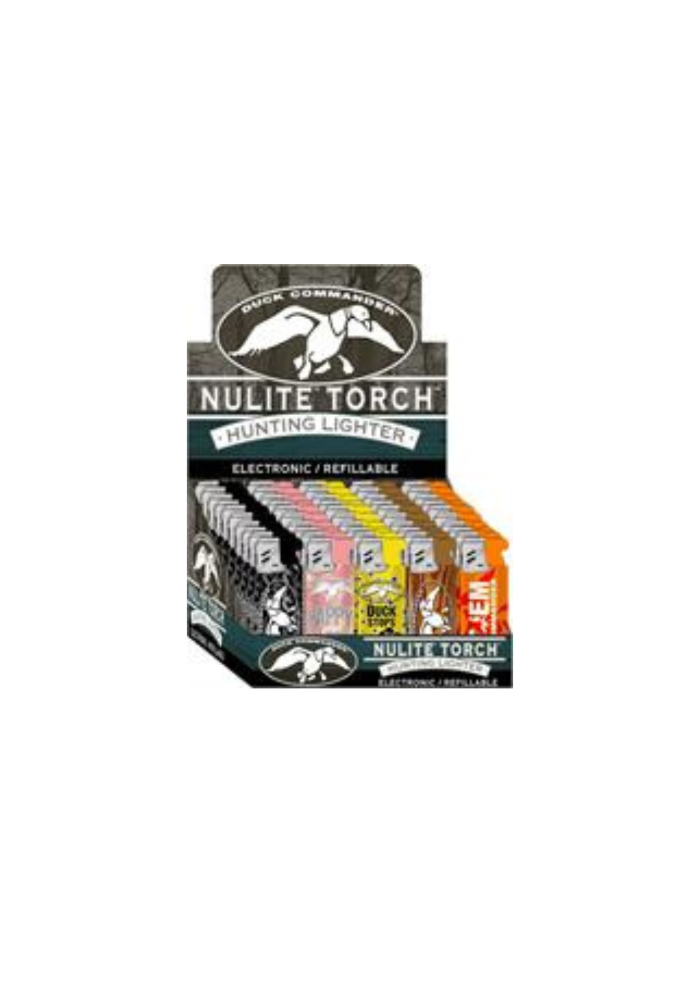 Duck Commander Refillable Torch Lighters - Series B - 50 Ct. (Subject To Hazmat Fee) DT-LT-181/LW-107