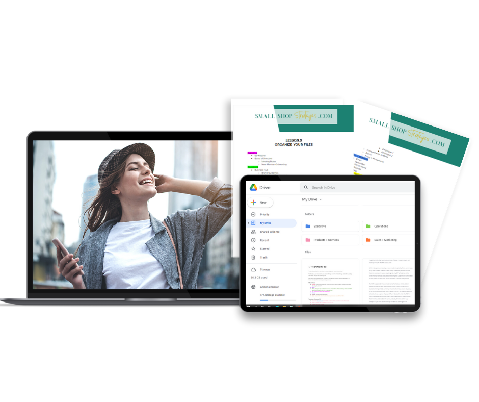 Organize Your Files — Small Shop Strategies