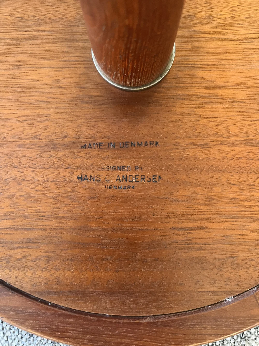 Danish Modern Hans C. Andersen Occasional Side Table — Mid