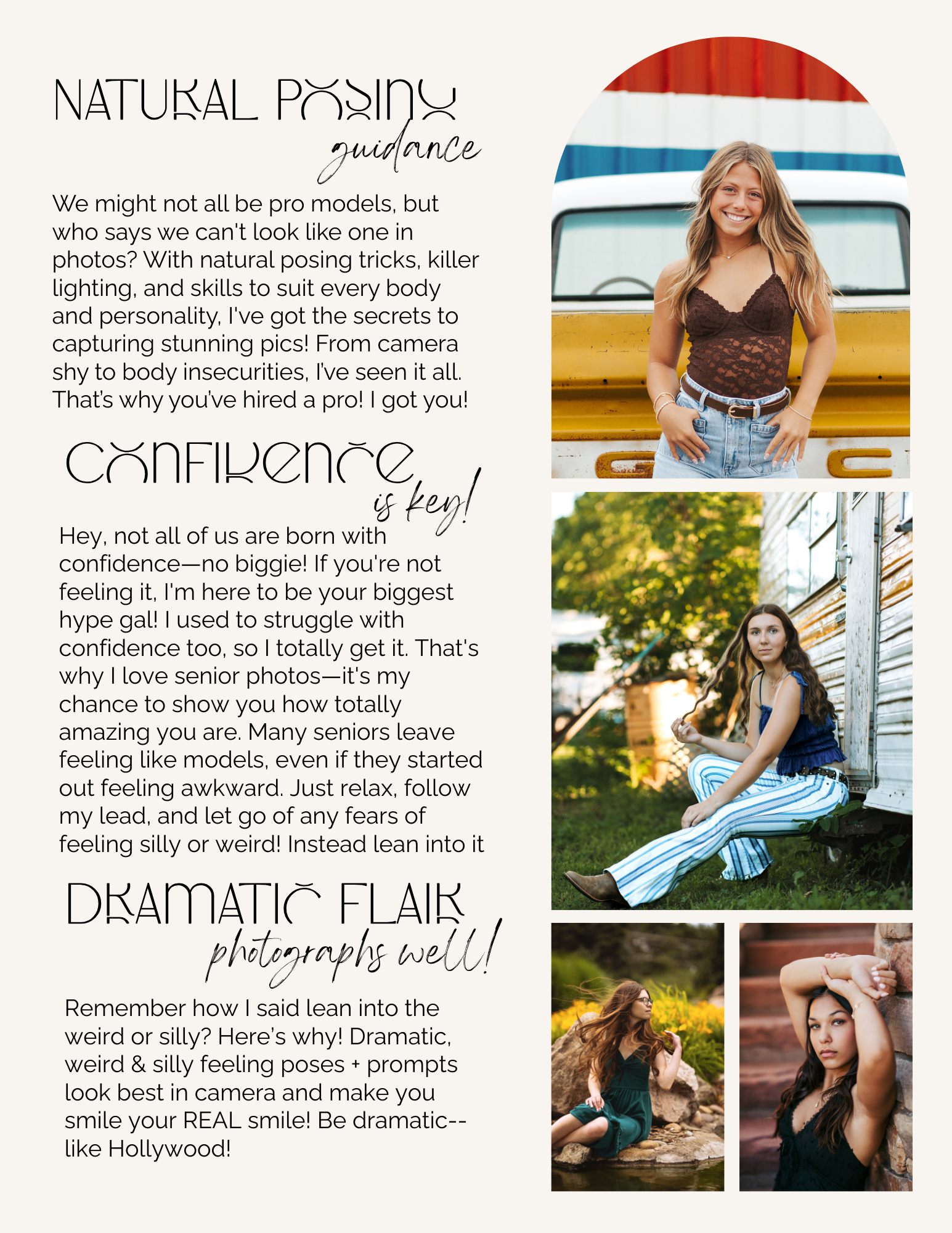 senior photo posing tips kearney nebraska