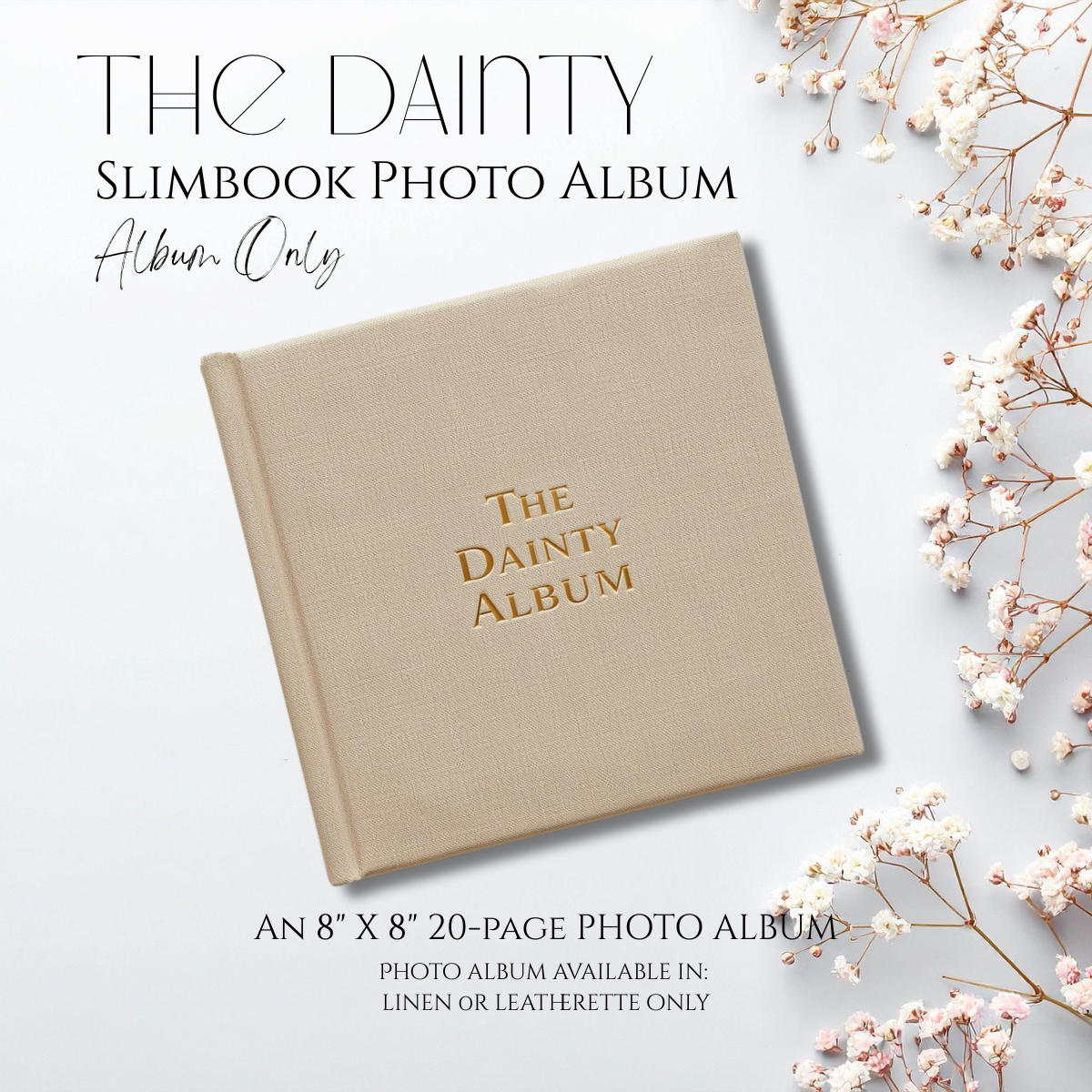 THE DAINTY | Slimbook Photo Album