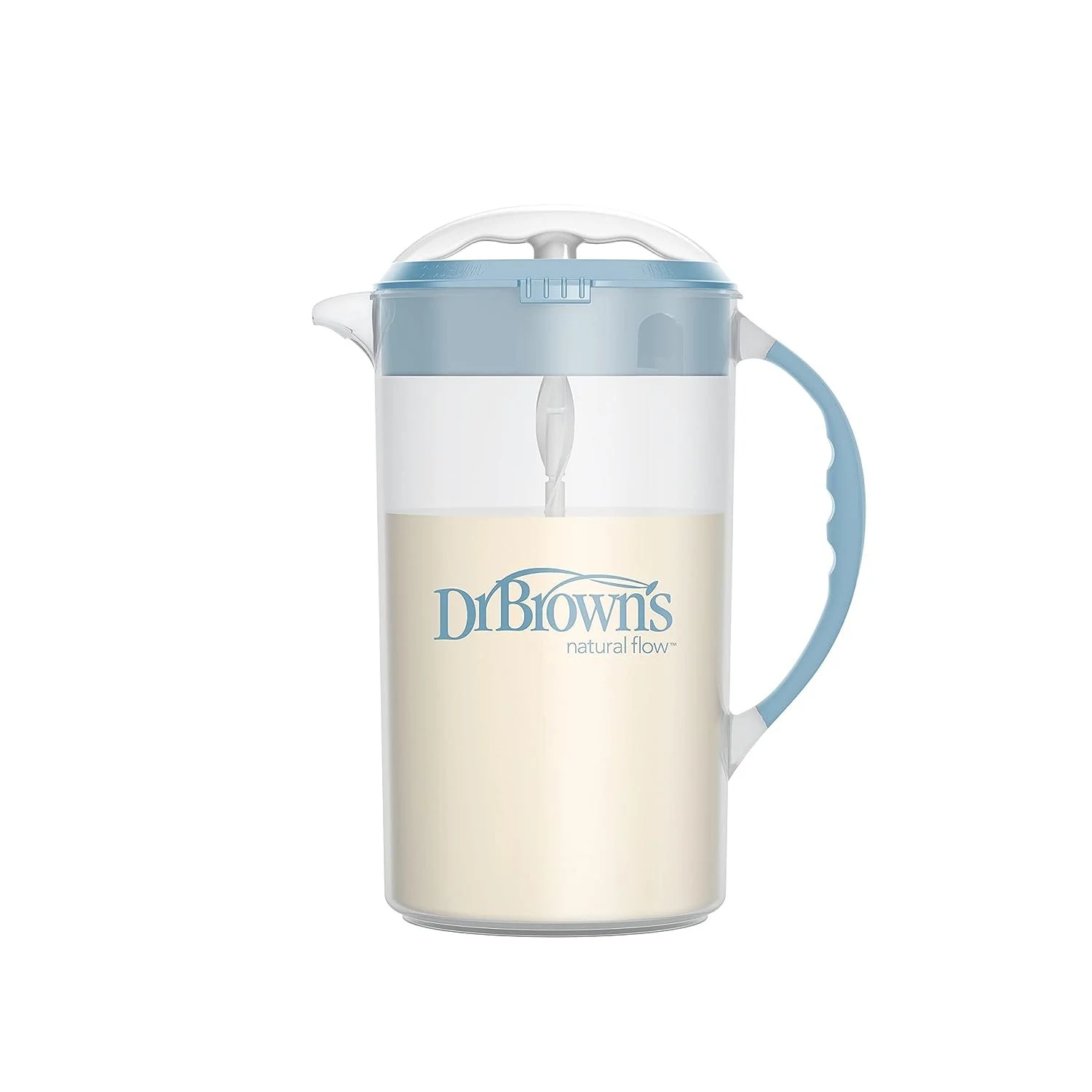 -- Dr Browns Formula Mixer -- I've been using these to collect daily pumped breast milk since going back to work and then pouring from here into bottles. 