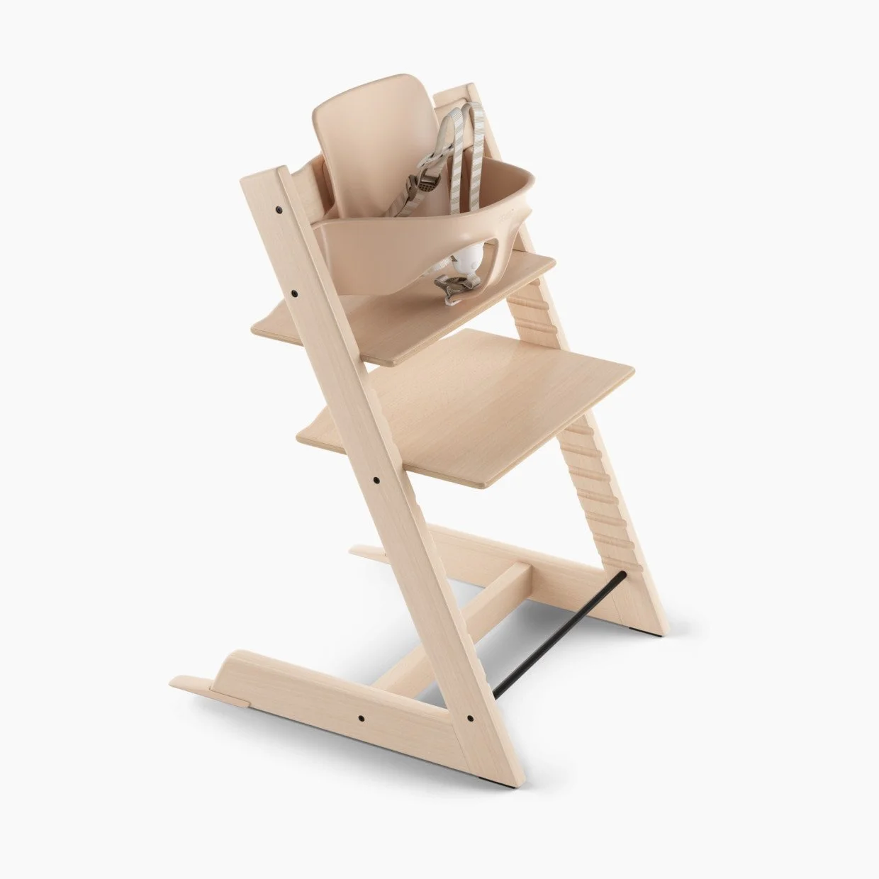 -- Stokke Tripp Trapp High Chair -- Grows with your baby so they can use it for years which I like. Looks really pretty in person.