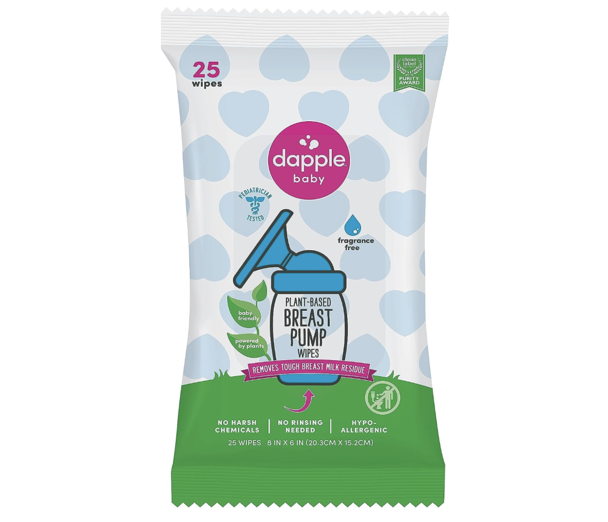 -- Pump Wipes -- I use these when I'm on the go for cleaning off teething toys. She doesn't really use pacifiers but if she did I feel like I would use these to clean those as well.