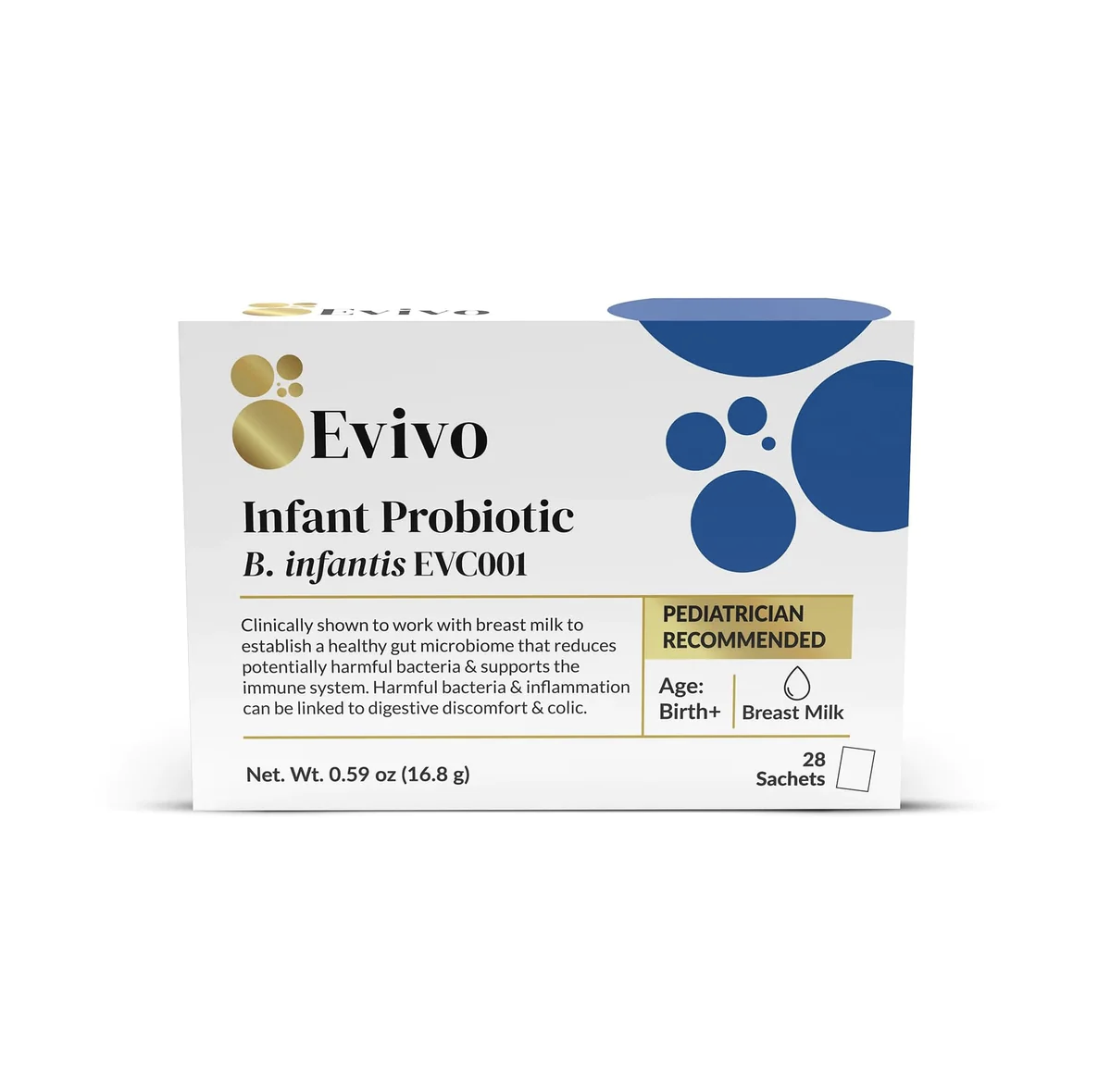 -- Evivo Probiotic -- After a few months Iris started to have some weird stool patterns - this probitoic was very helpful getting her back regular.