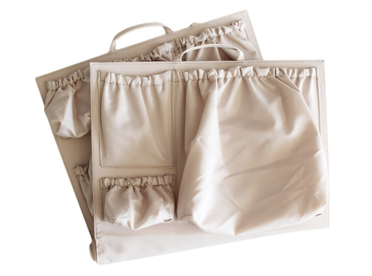 -- ToteSavvy Original -- LOVE this instead of a traditional diaper bag. I keep it in a Large LL Bean Boat Bag most of the time and it's just the best. Holds everything.