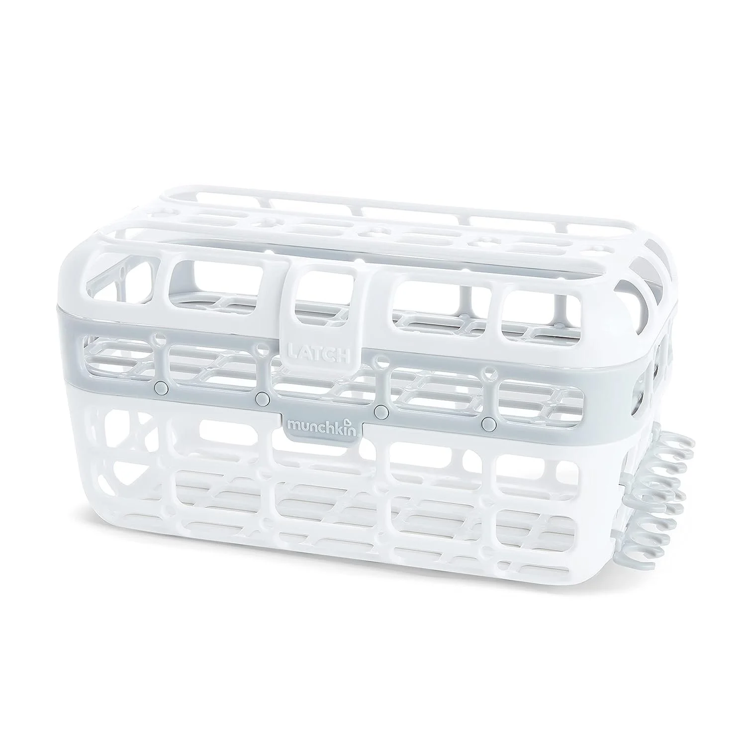 -- Munchkin Dishwasher Basket -- Keep on the top rack of your dishwasher for pump parts, bottle nipples, etc.