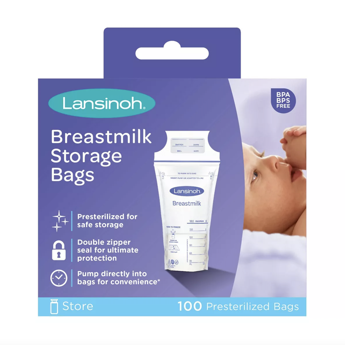 -- Breastmilk Storage Bags -- 