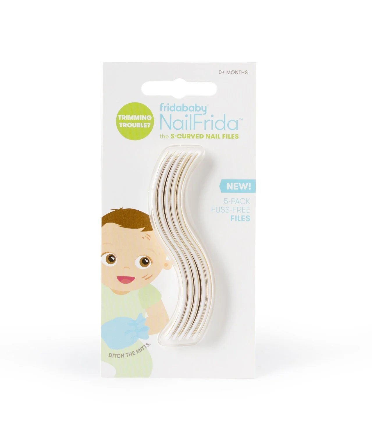 -- Frida Nail Files -- Bring one of these to the hospital w/ you! Easy and not scary to use even when they're super small.
