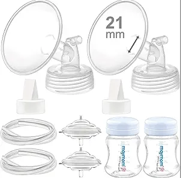 -- Maymom Extra Pump Parts -- Get a second set of pump parts to have on hand. Make sure you get your correct size Falange (maybe wait until after baby to order your second set once you know your size)