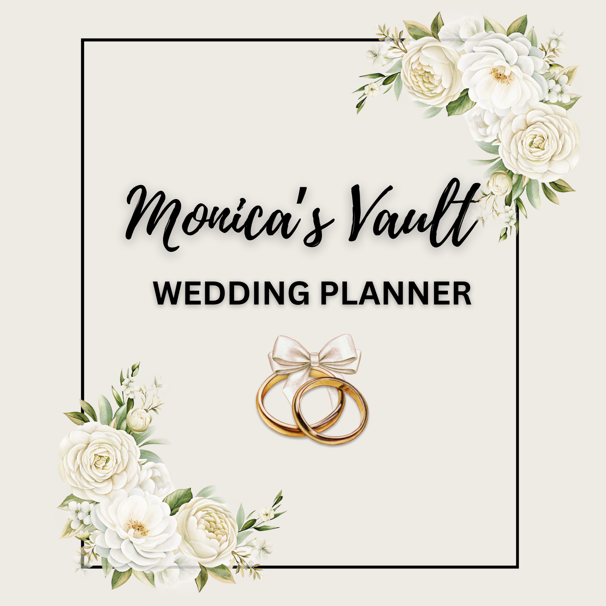 The Wedding Planner is a beautifully organized, easy-to-use planning guide designed to help couples plan their wedding with confidence, clarity, and peace of mind—from the engagement to the “I do.”

Whether you’re planning an intimate ceremony or a g