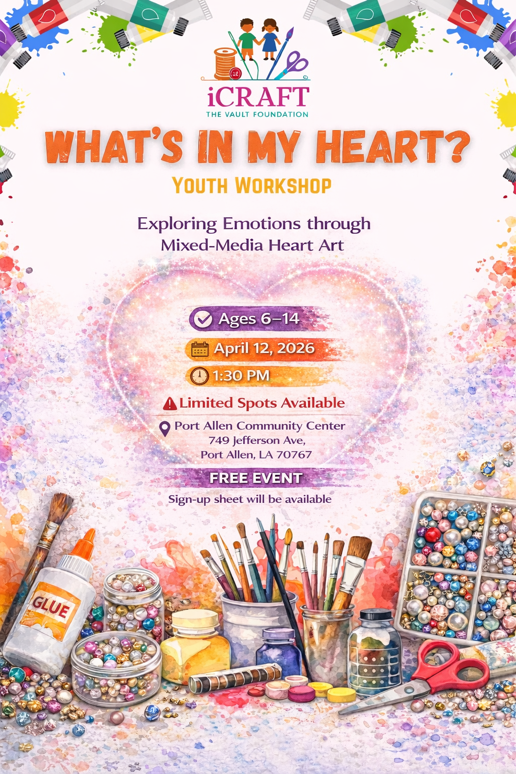 "What's in My Heart?" iCraft Workshop