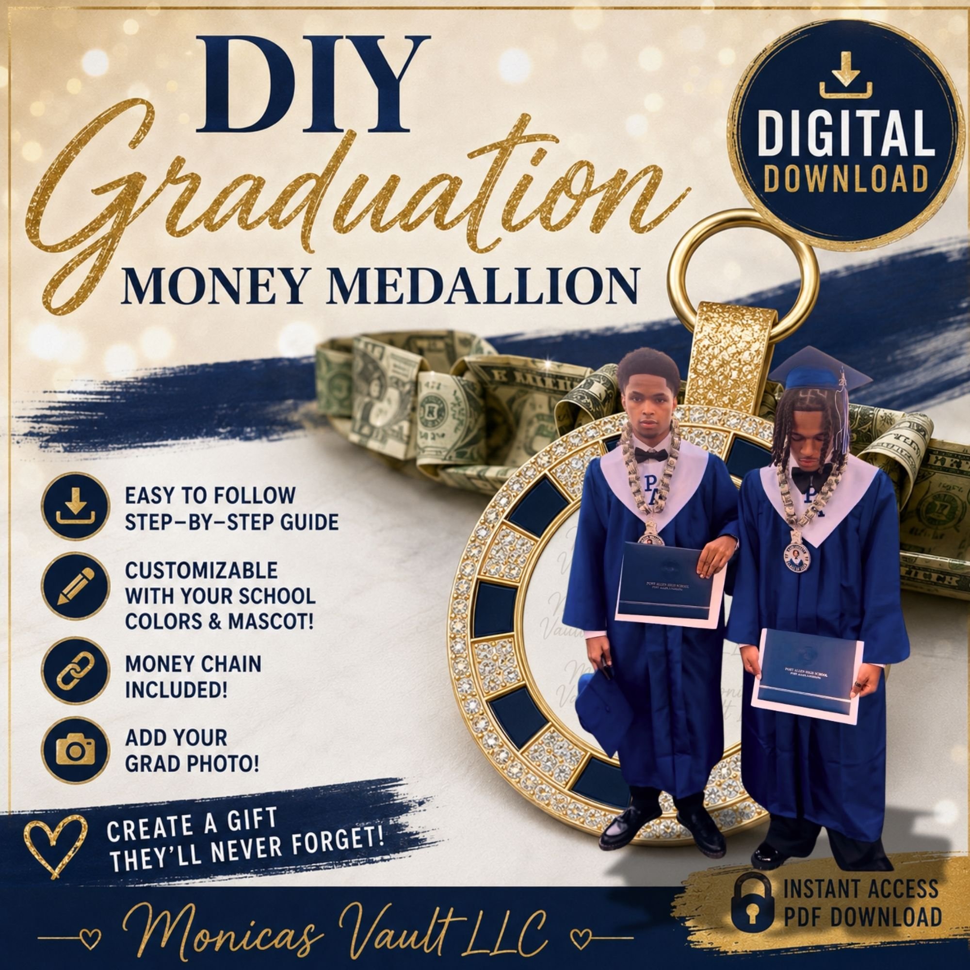 Everything you need to create this medallion!! Amazon Links included!