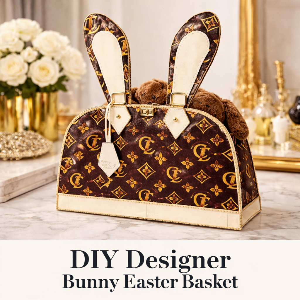 DIY Designer Bunny Easter Basket