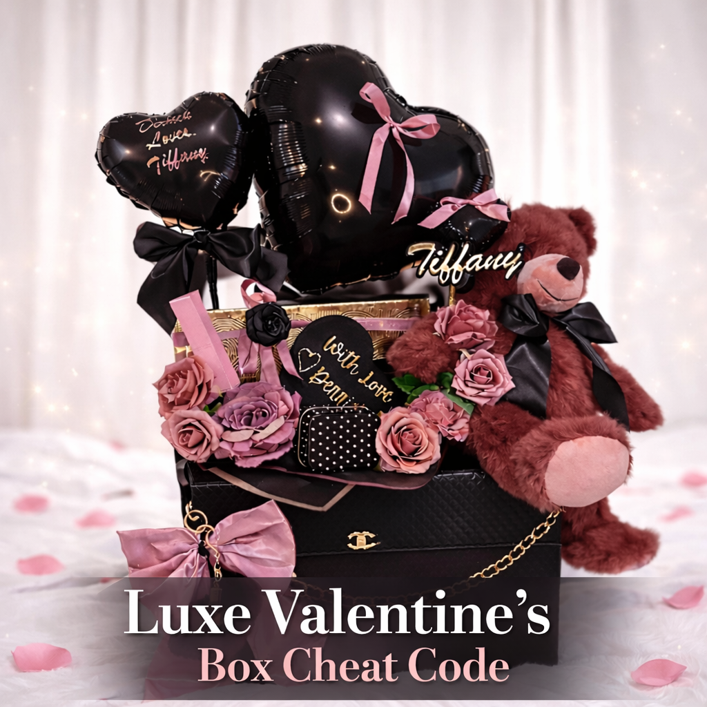 MV LUXE BLACK Valentine’s Box – CHEAT CODE 🔐

I’m officially dropping the CHEAT CODE to creating the MV LUXE BLACK Valentine’s Box — and it’s only $8!

This is a one-of-a-kind, never-seen-before Valentine’s Day box. I didn’t copy this from anywhere 