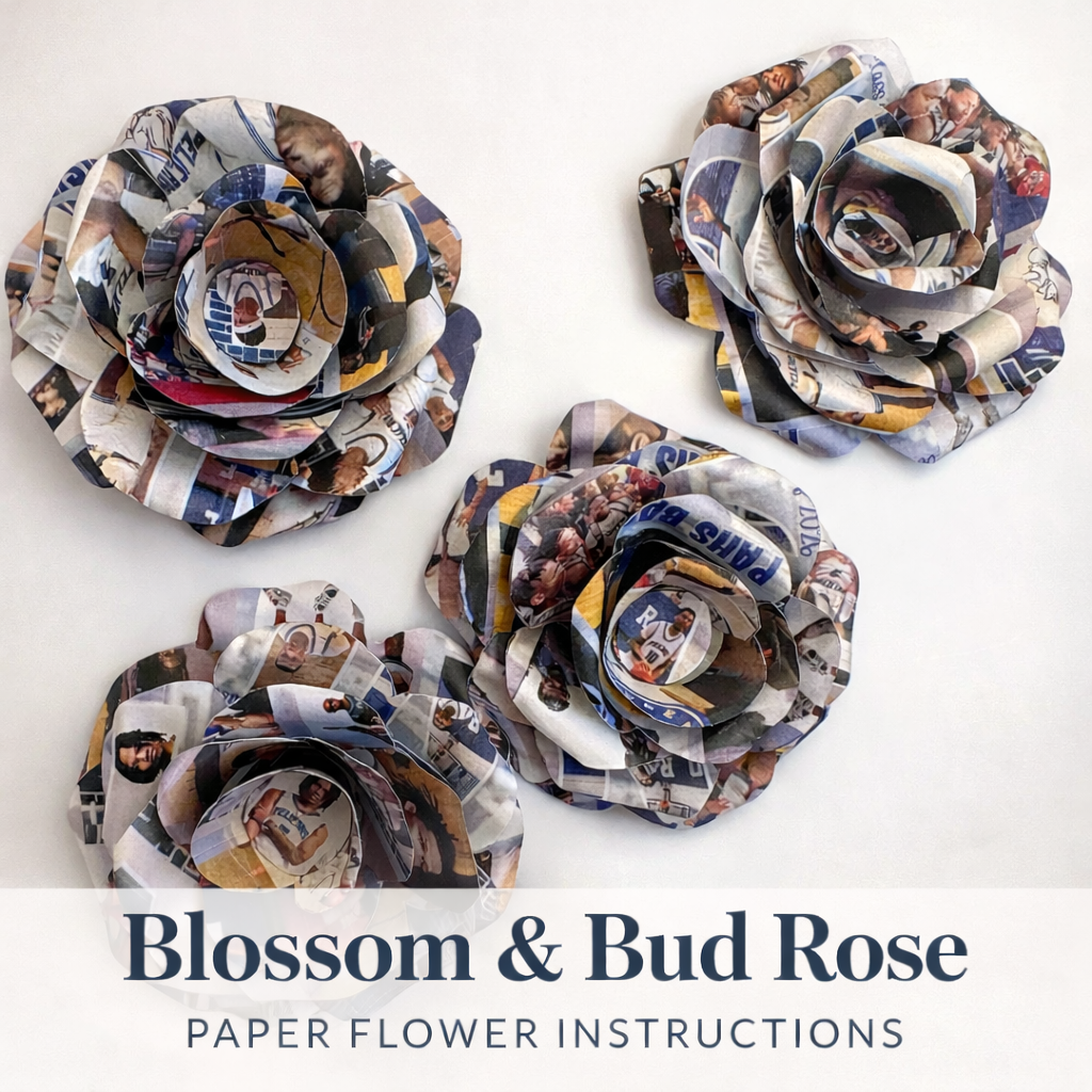 Paper Flower Instructions