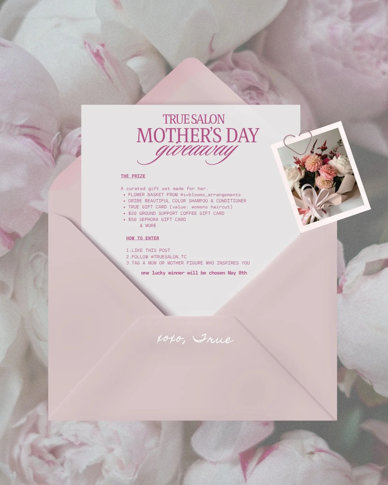 💐 MOTHER&rsquo;S DAY GIVEAWAY 💐
Celebrate the women who raised you, supported you, and show up for you every day 🤍
THE PRIZE
A thoughtfully curated gift set made just for her ✨
&bull; Flower basket from @ivblooms_arrangements
&bull; Oribe Beautifu