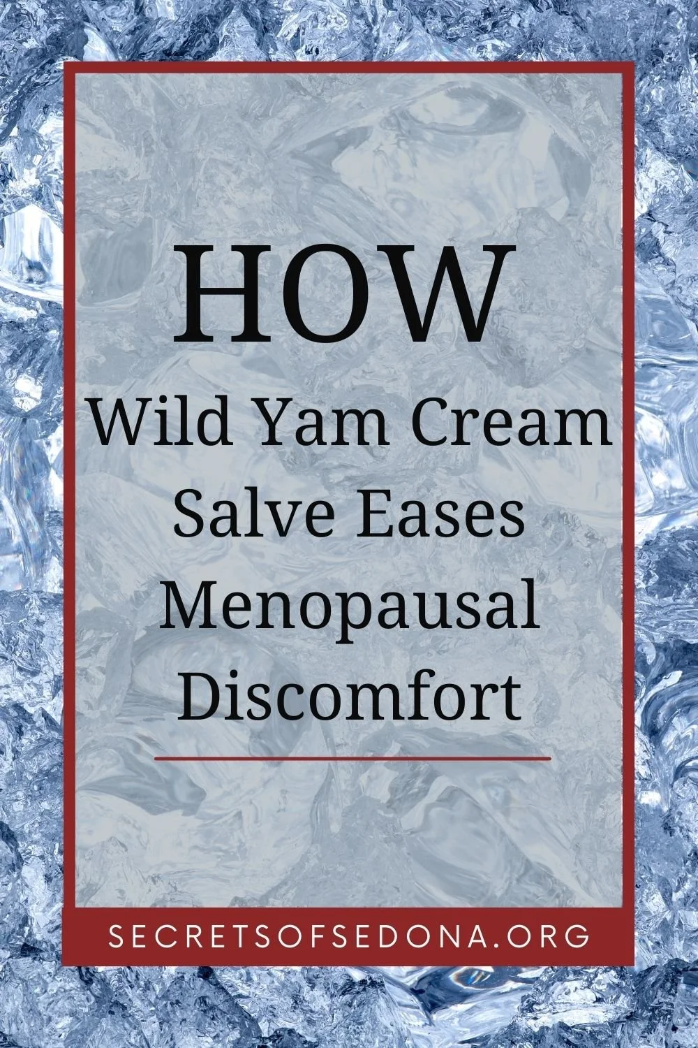 Hormone Harmony How Wild Yam Cream Salve Eases Menopausal