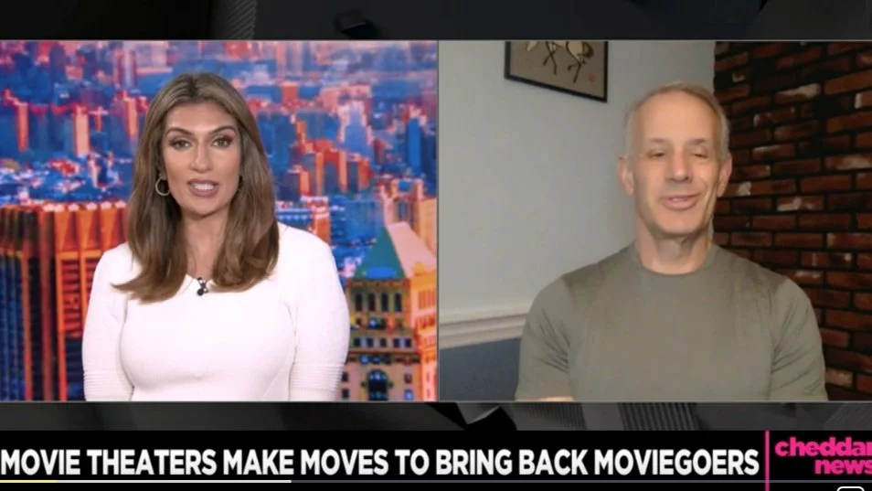 From Cheddar TV: Movie Theaters Hope to Capitalize on Netflix Subscriber Loss