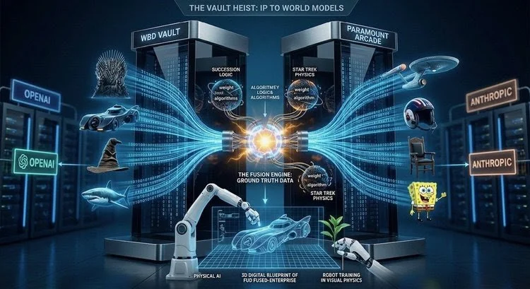   The Great PSKY-WBD Mashup: It’s Not a Media Merger, It’s a Training Data Heist  - Jesse Redniss 