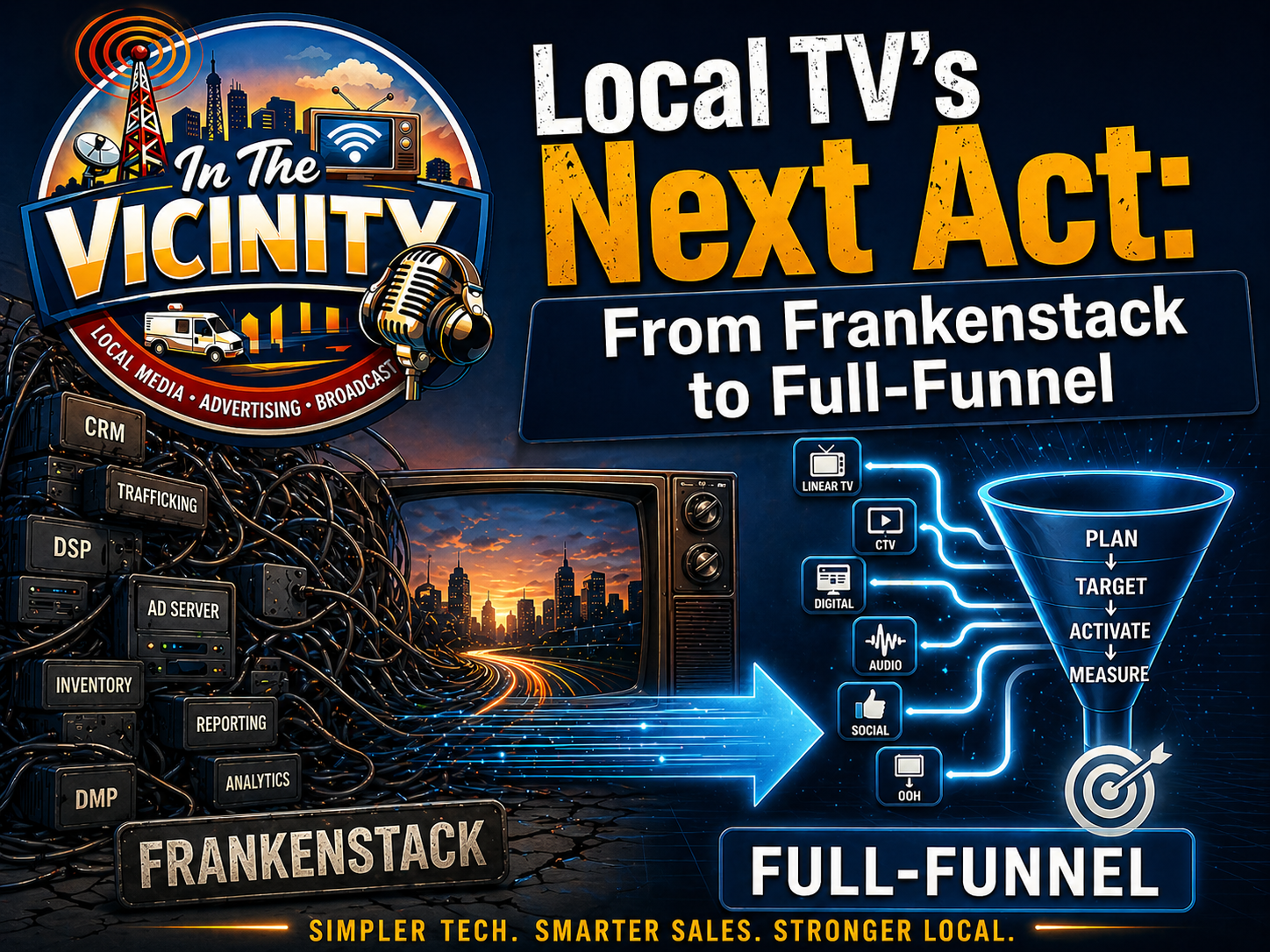   NEW EPISODE:   Local TV’s Next Act: From Frankenstack To Full-Funnel  