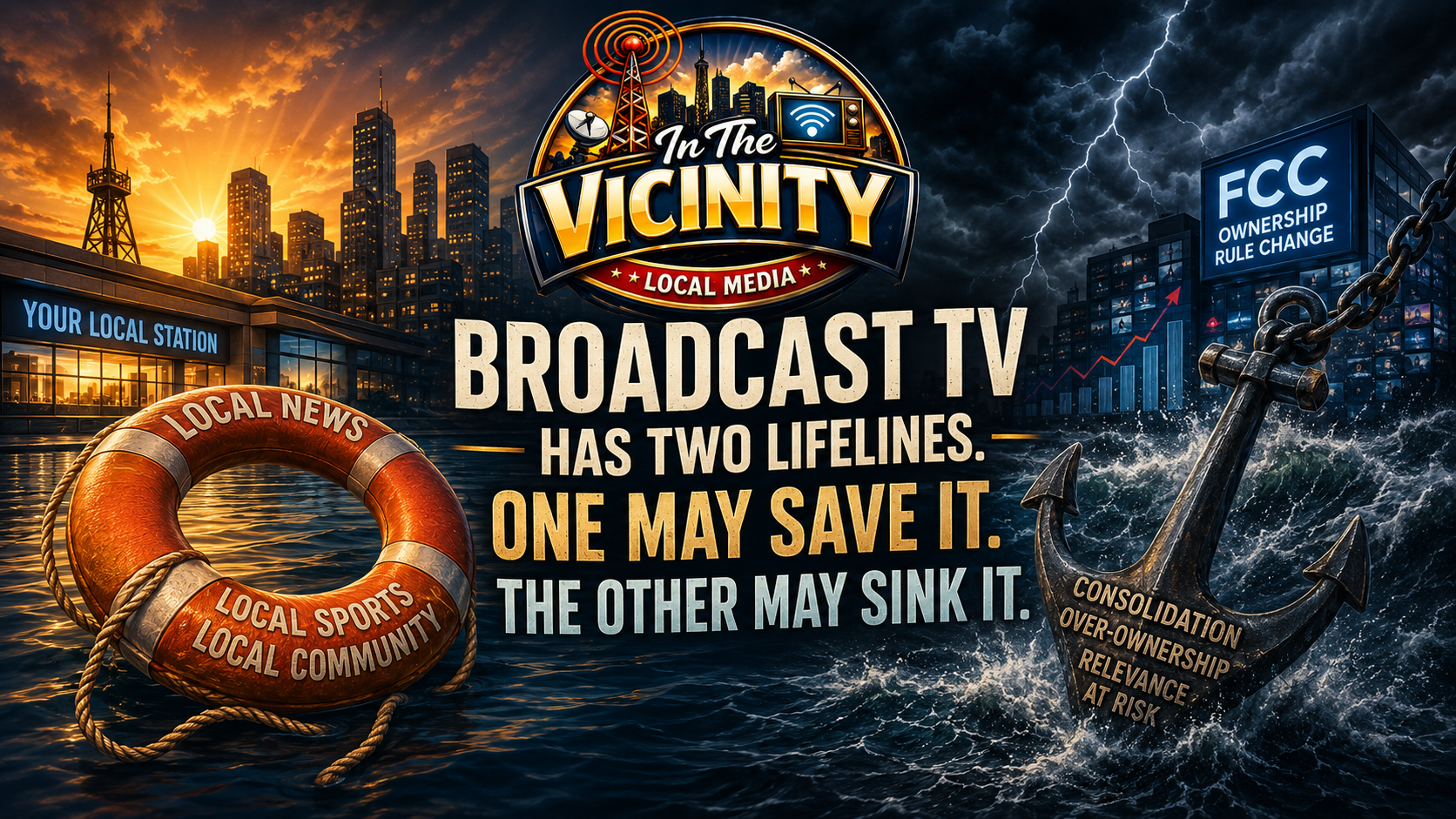 Broadcast TV Has Two Lifelines. One May Save It. The Other May Sink It.