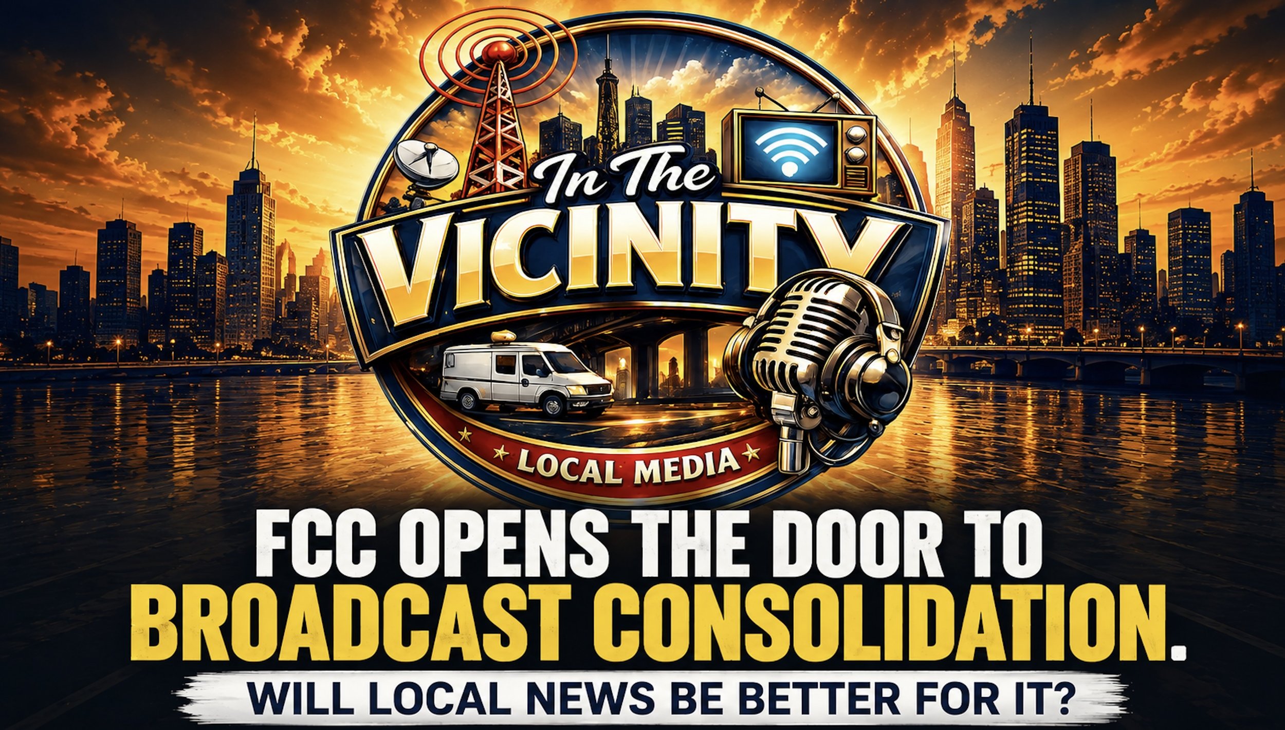FCC Opens The Door To Broadcast Consolidation. Will Local News Be Better For It?