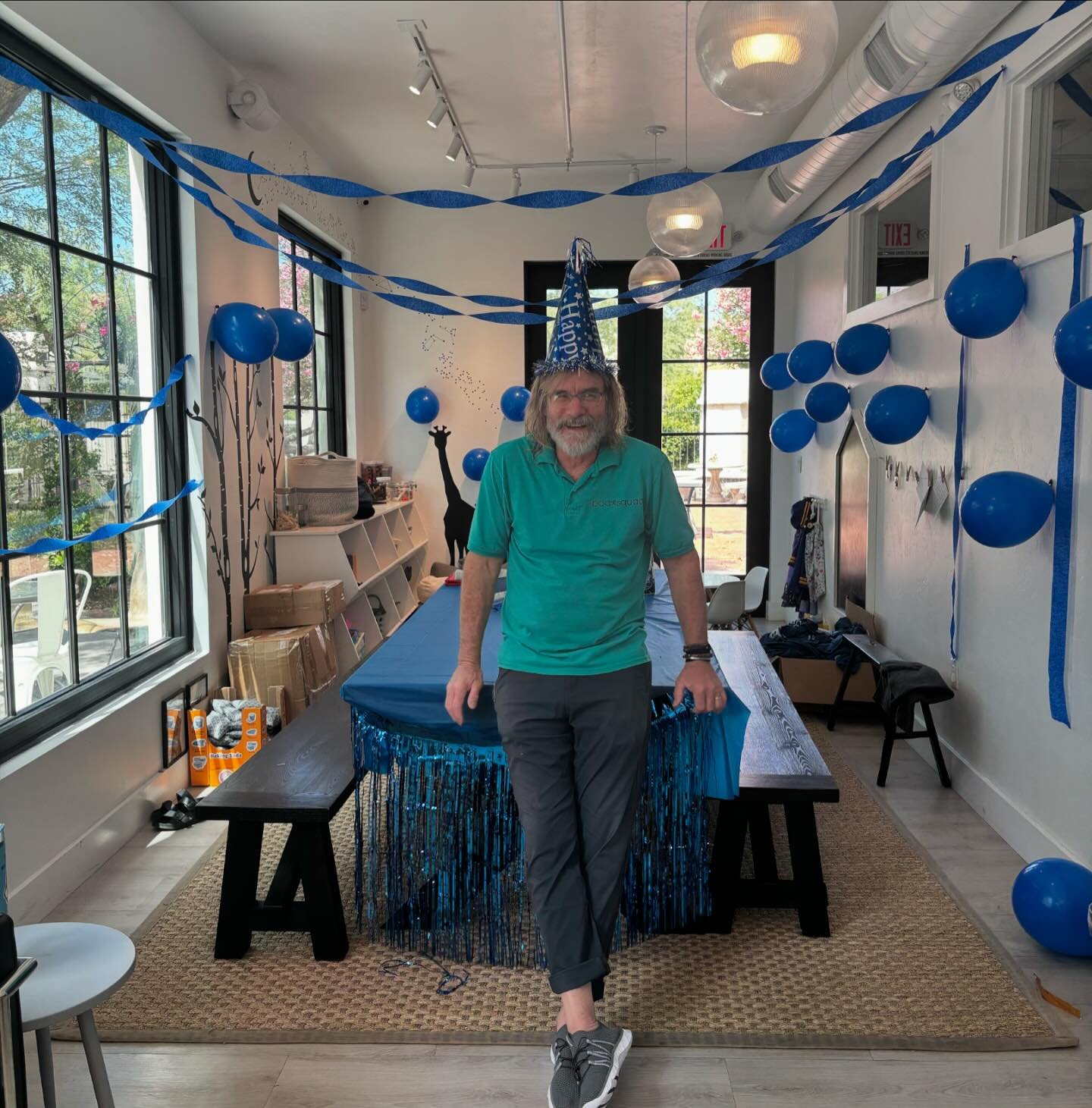 HAPPY BIRTHDAY BRIAN!! 🎉🥳 We love you to the moon and back!! 65 is lucky to have you and so are we. Your laugh, kindness, and energy lights up our space everyday ☀️ Here&rsquo;s to another amzazing year 💙