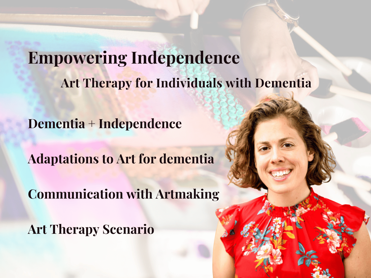 Empowering Independence Art Therapy for Individuals with Dementia