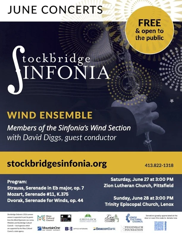 Stockbridge Sinfonia: Serenades for Winds