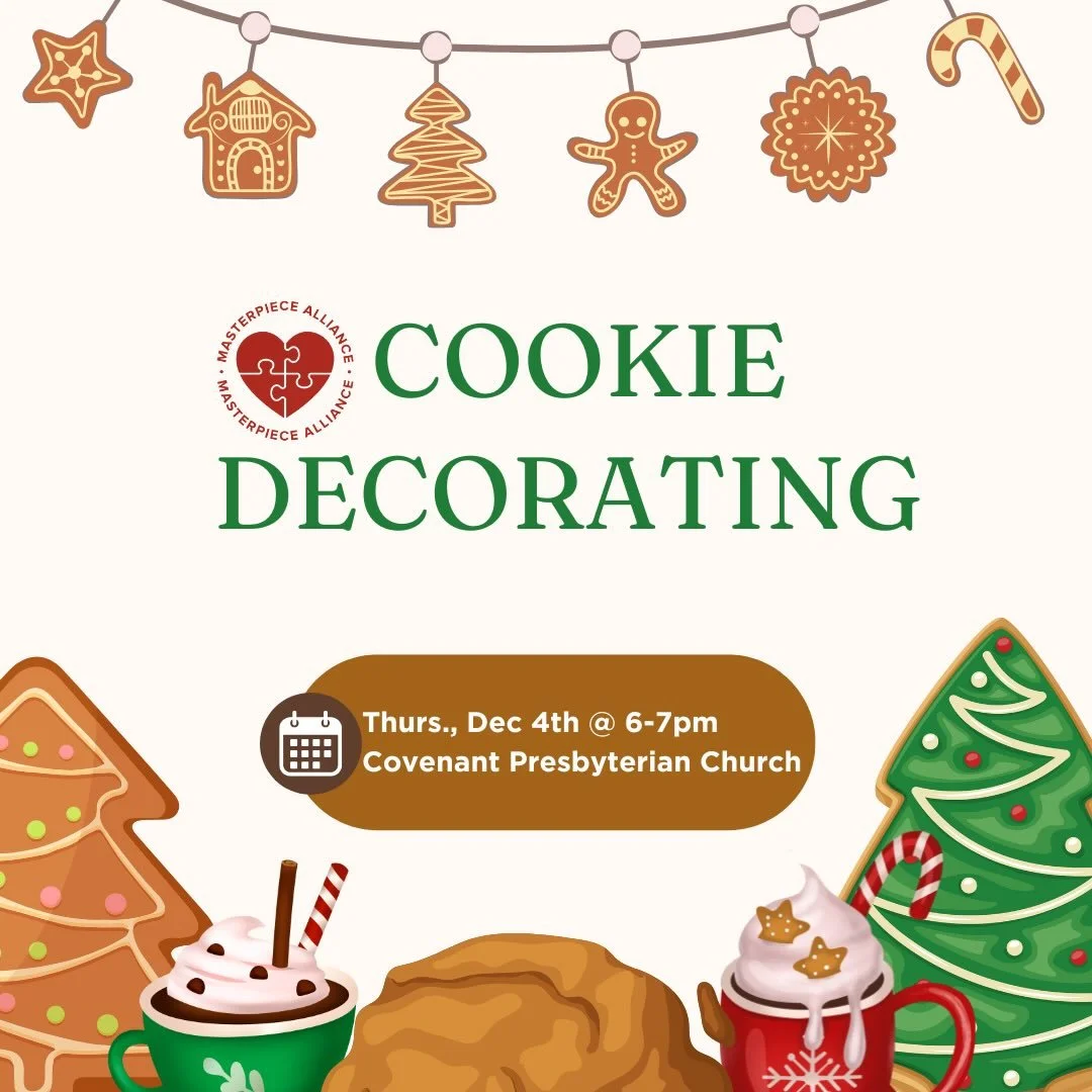 It&rsquo;s time to decorate some Christmas cookies! Join us at Covenant Presbyterian Church to decorate some cookies and drink some hot chocolate. This is the first of the three Christmas time activities we have planned for the season, and you&rsquo;