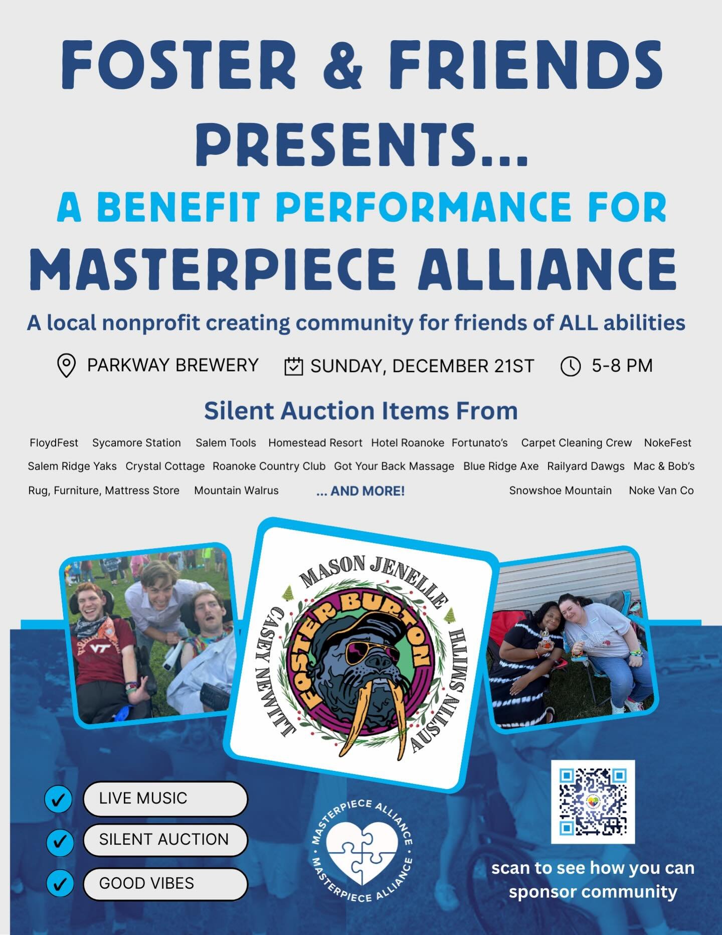 See you tonight - no sign up or registration required - 5:00-8:00 at @parkwaybrew