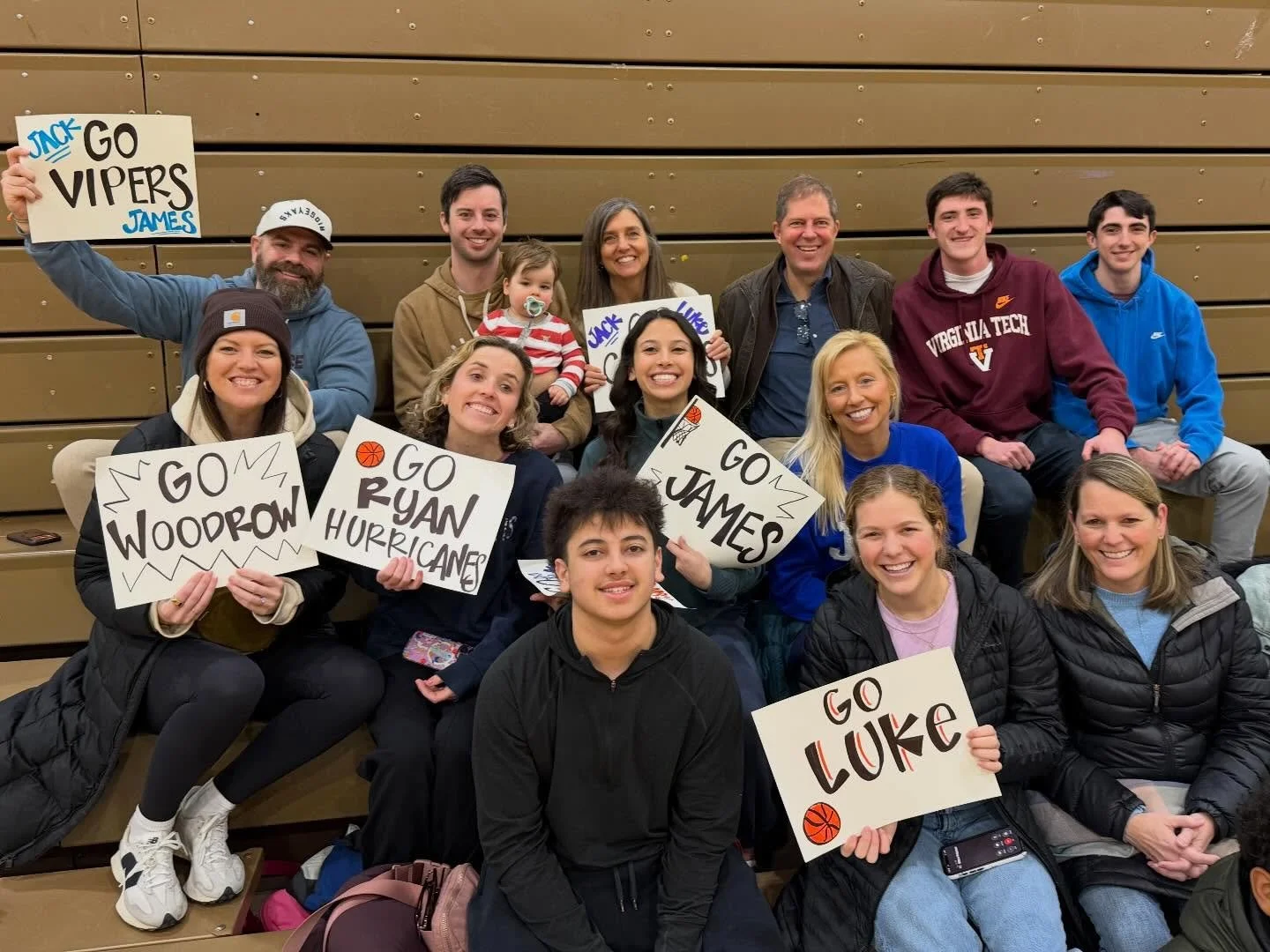 Fun day cheering on all our athlete friends at the @specialolympicsva_roanoke basketball tournament!