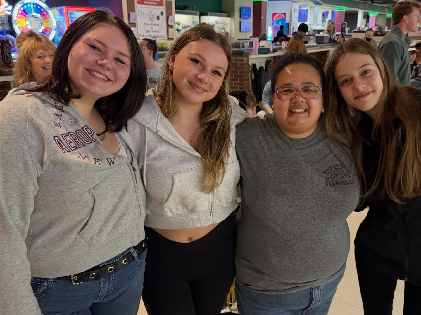 Today, some @salemhighschool &amp; @alms1983 students partnered with @masterpiecealliance for a friendship bowling outing!