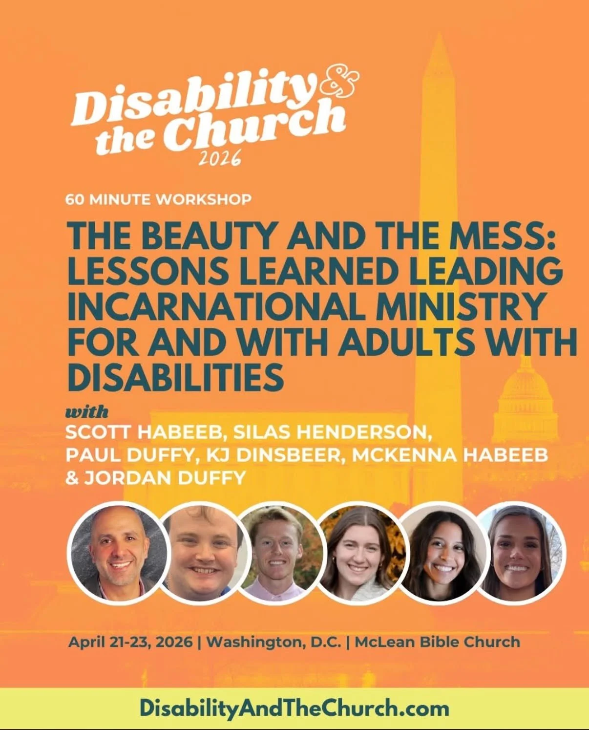 Look at all the workshops the MA Staff will be leading at @keyministry's Disability and the Church Conference next month! You and your church should join us for this AMAZING conference. Learn more at https://disabilityandthechurch.com/