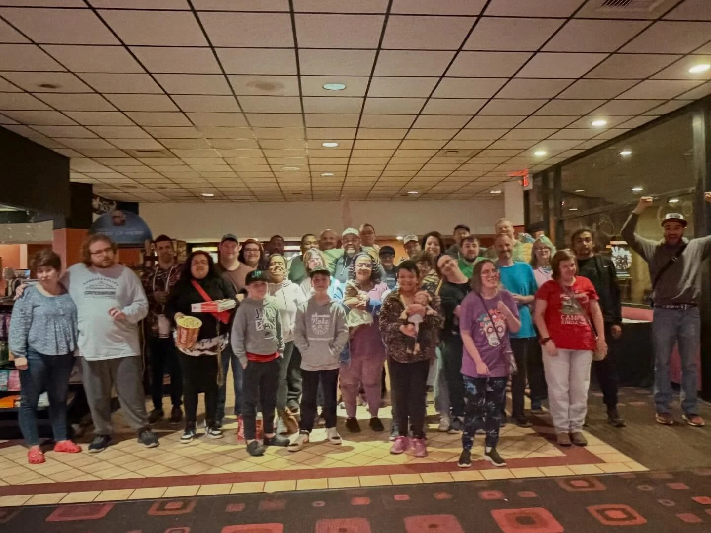 A little bit of @supermariomovie and a whole lot of community!