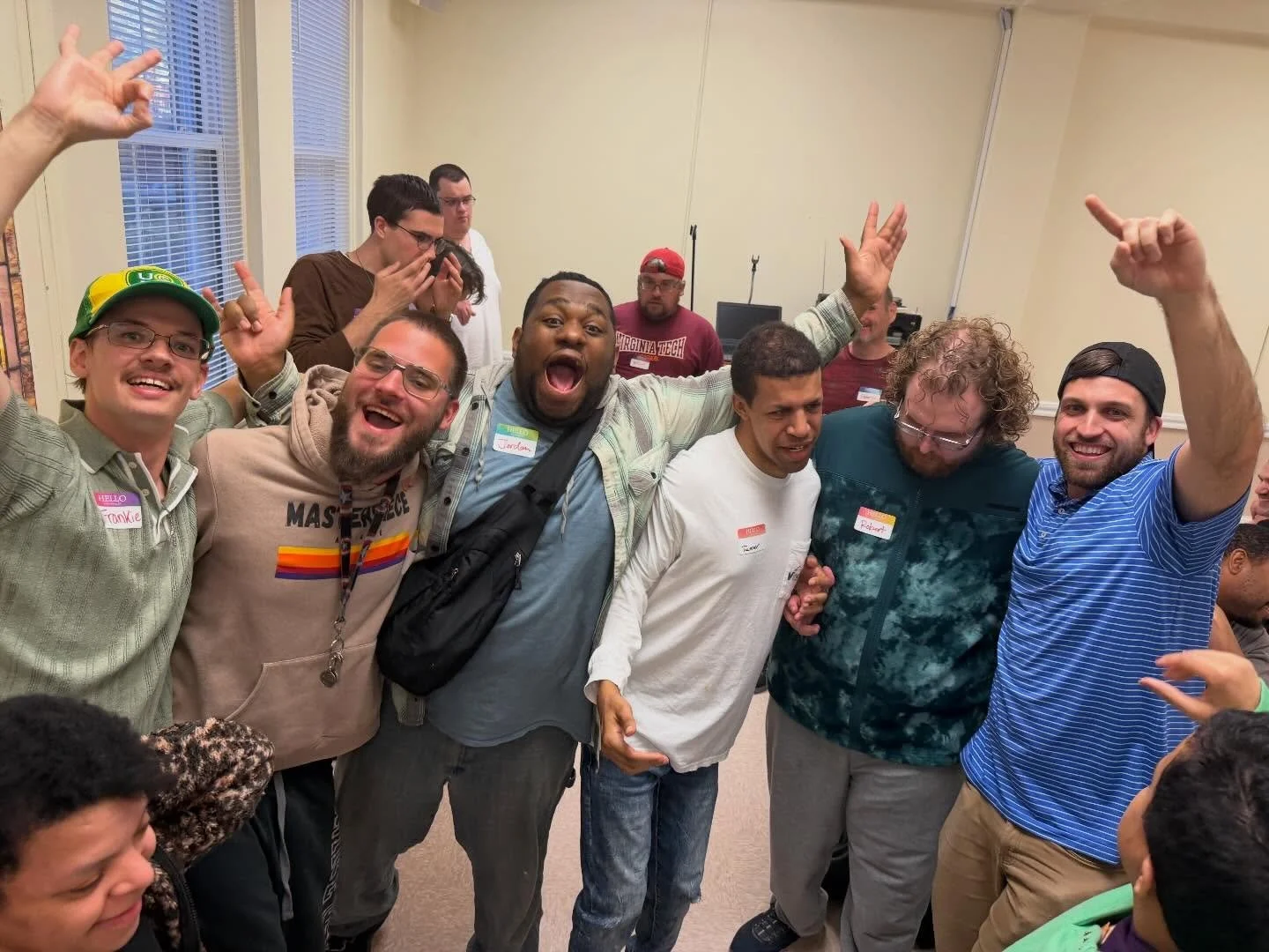 Pizza, Peeps on a String, Freeze Dancing, God is Strength, Karaoke, and Friendship - how could a night get any better!