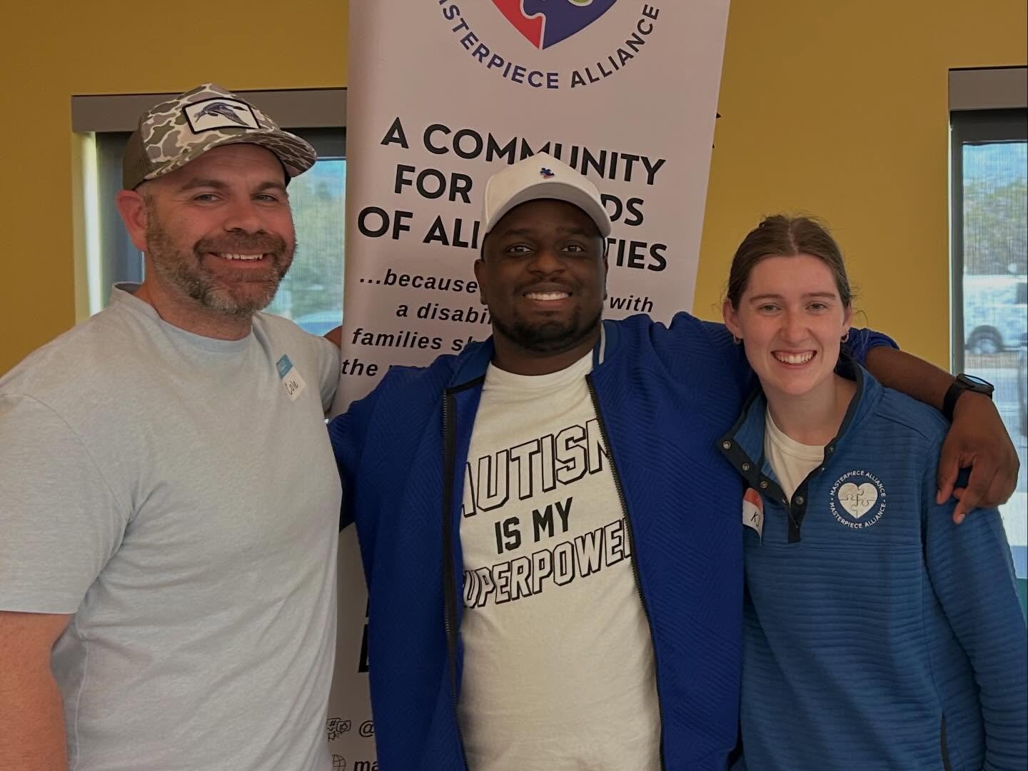 Big day for MA as some of our staff had a table at the I Got the Power Autism Awareness Event while several community members participated in the #getwrecked games at @crashproofcrossfit