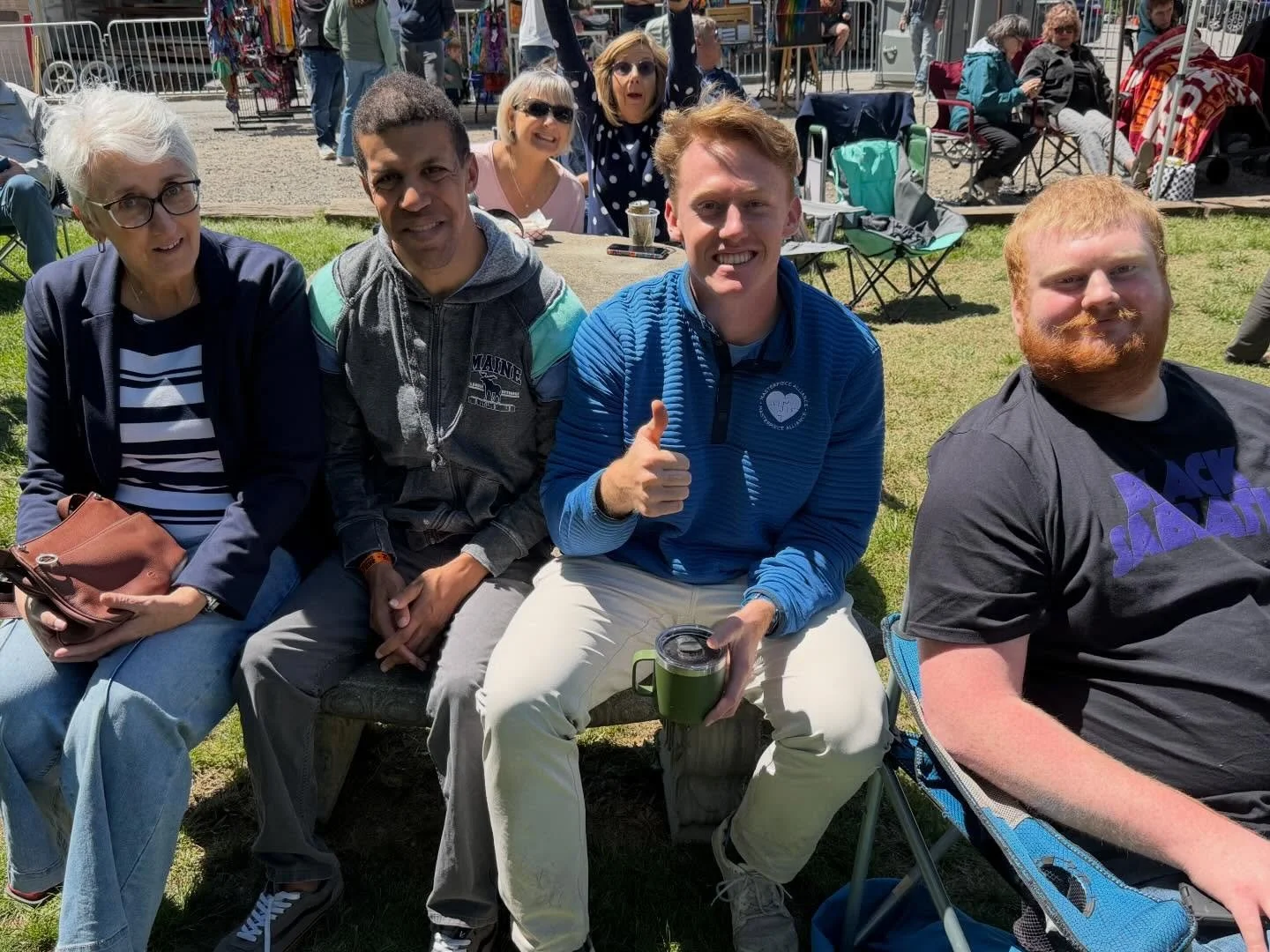 The MA community came out to celebrate on a beautiful day at @dogbowlbds with @5pointsmusicsanctuary and @thejaredstoutband !! Thank you @5pointsmusicsanctuary for supporting the mission of MA and other nonprofits in the Roanoke Valley.
