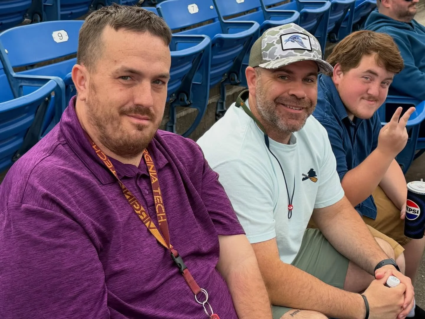Perfect night for @ridgeyaksbaseball with friends!