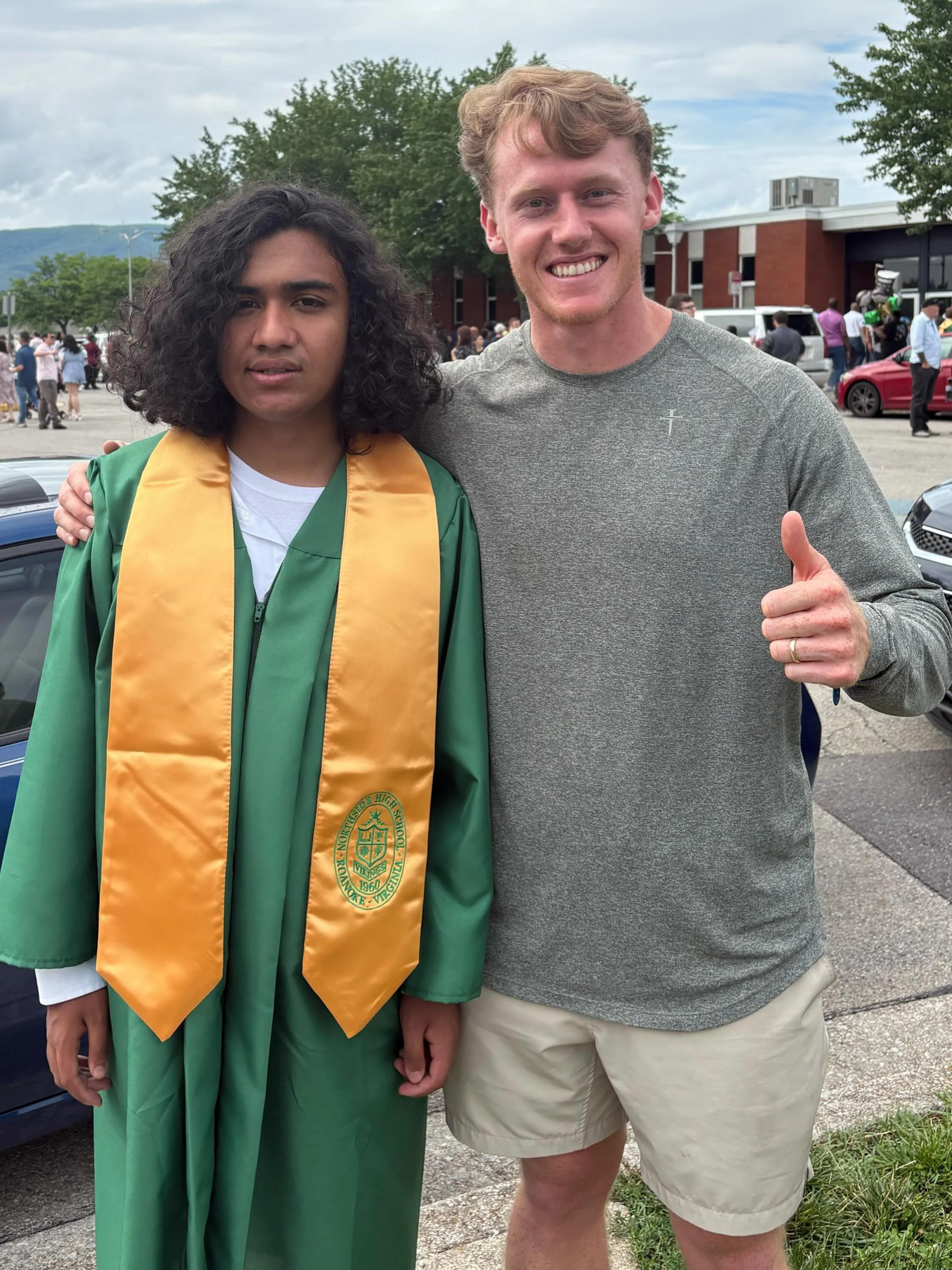 2 members of our MA Community graduated high school yesterday! Congratulations!!!