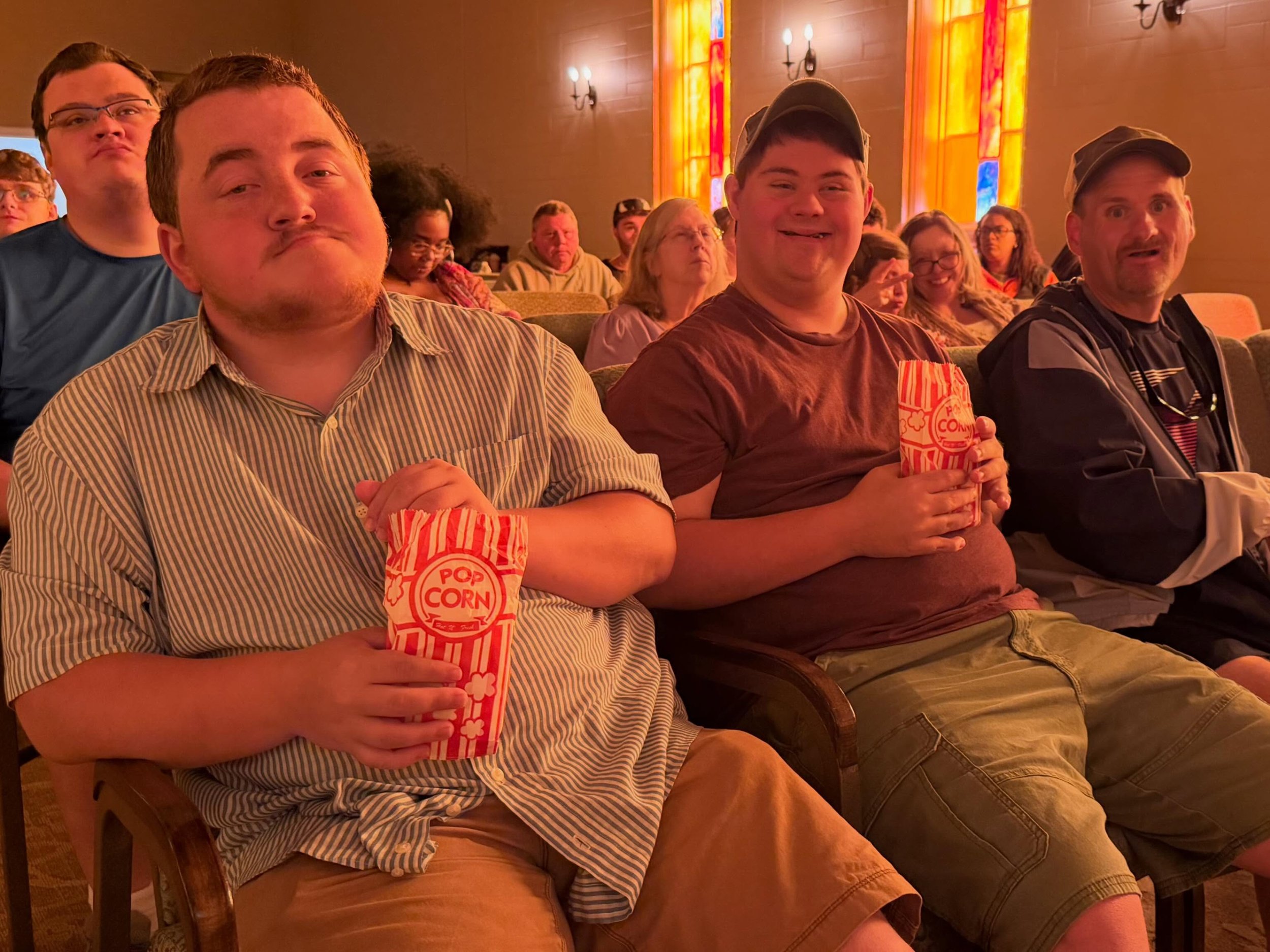 Thank you @johnmoakeyandson for once again hosting a movie night for our community - you guys are the BEST!!! Popcorn, hotdogs, chips, candy, and HORTON HEARS A HOO!! What a night!