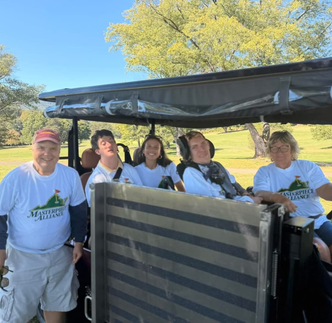 This MA Team did an amazing job serving Gatorade, beef sticks, and crackers to our golfers yesterday!