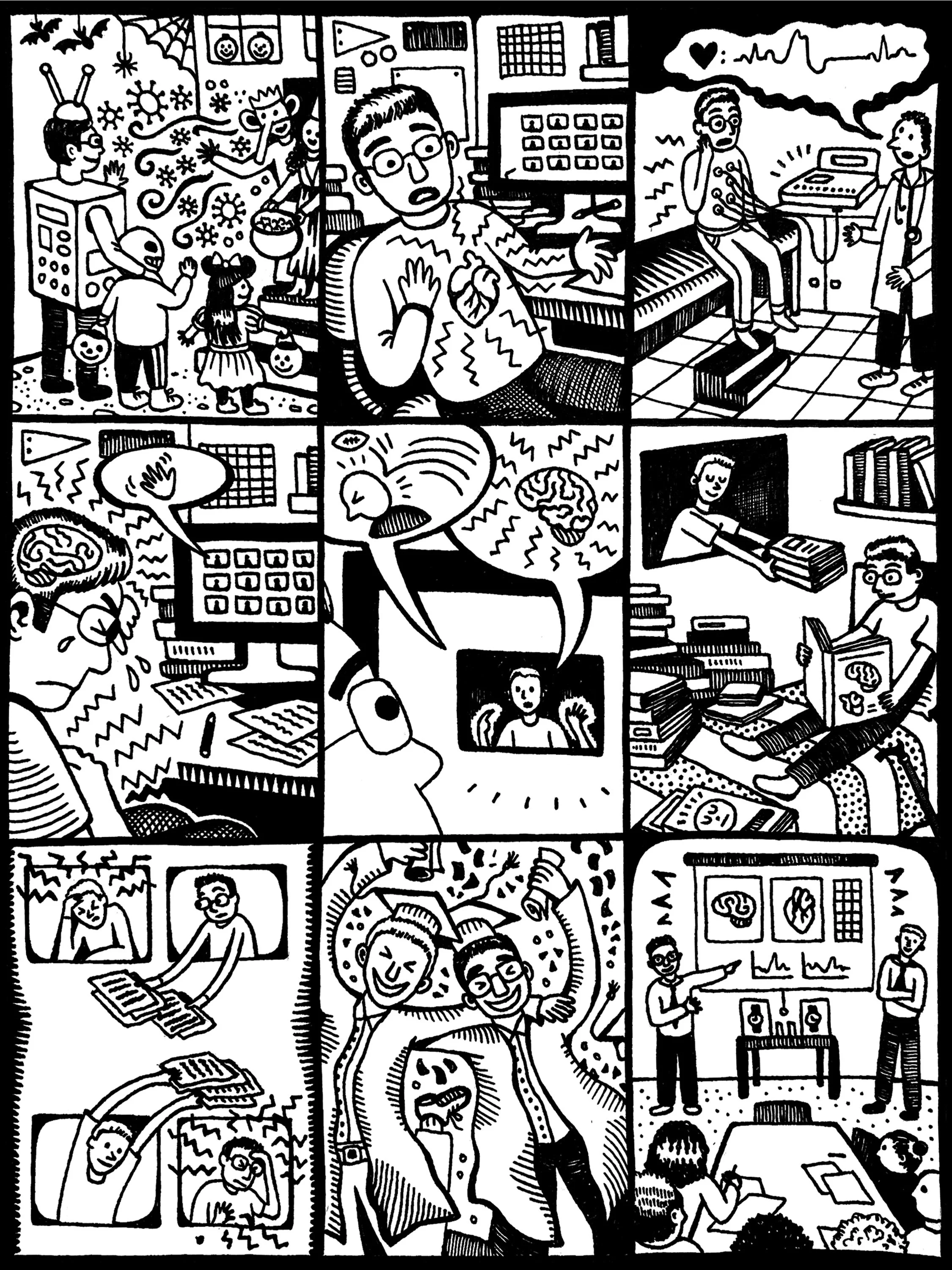 Comix from the Heart — Nine Panel Project