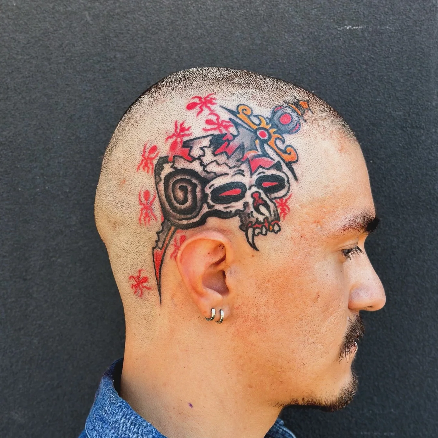 Another wonderful weekend in Texas&mdash; @sacredpanther and everyone at @salvation_tattoo thank you so much, one heck of a convention!!. 🤜🏽❤️🤛🏽. To my clients and all my new friends, thanks for making my weekend I will see you soon.