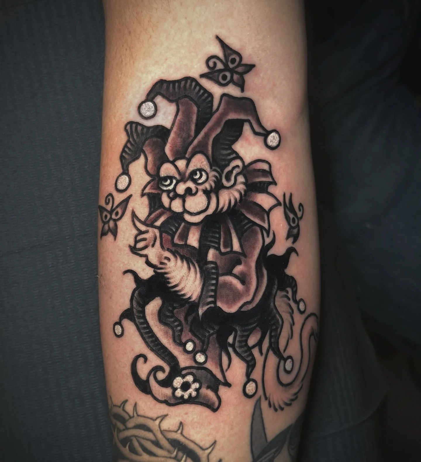 Finally, I got to do this self portrait from my line book&hellip;.!&mdash; if you have the time I have the tats @tattoosmilepdx 🫸🏻🧿🫷🏻