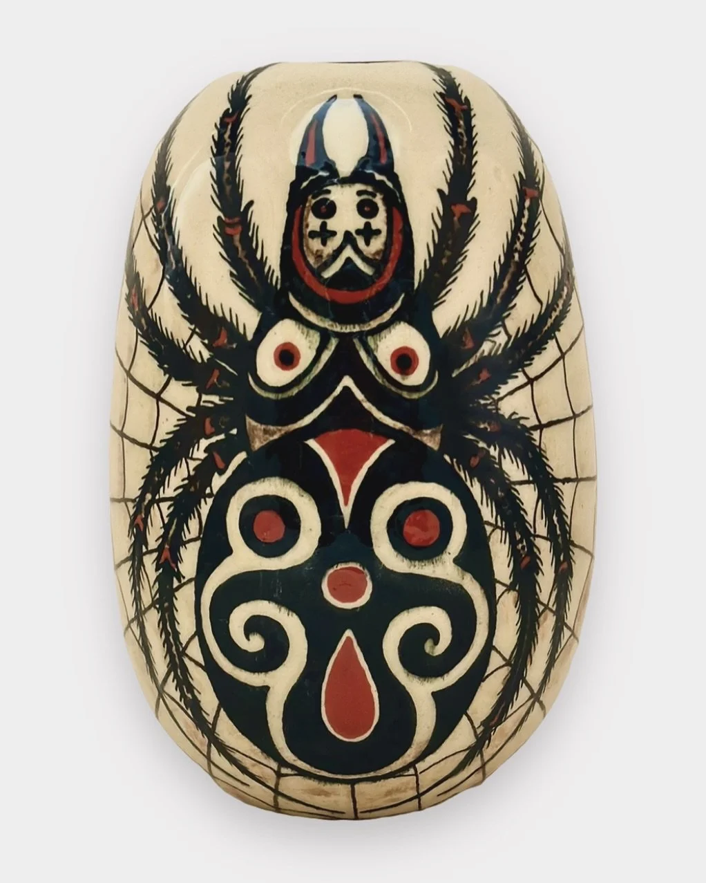 This is the last piece from my latest ceramic drop&mdash;thank you everyone who allows me to make a living doing art! ALSO&mdash; new name. 
Old Garden ❤️
Love you guys 🌀