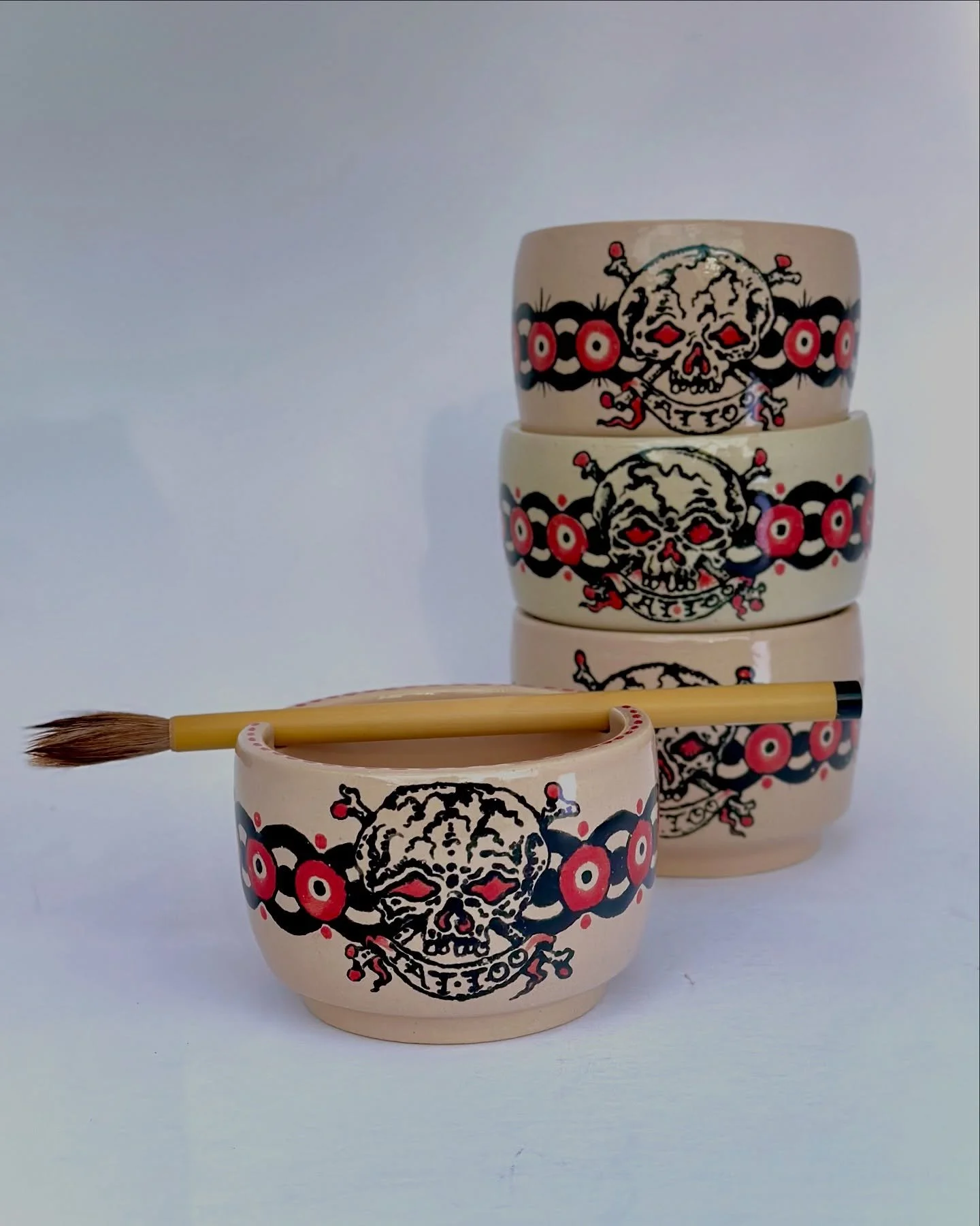 Still have a couple paint rinse cups available on macomtattoo.com 🎨🖌️