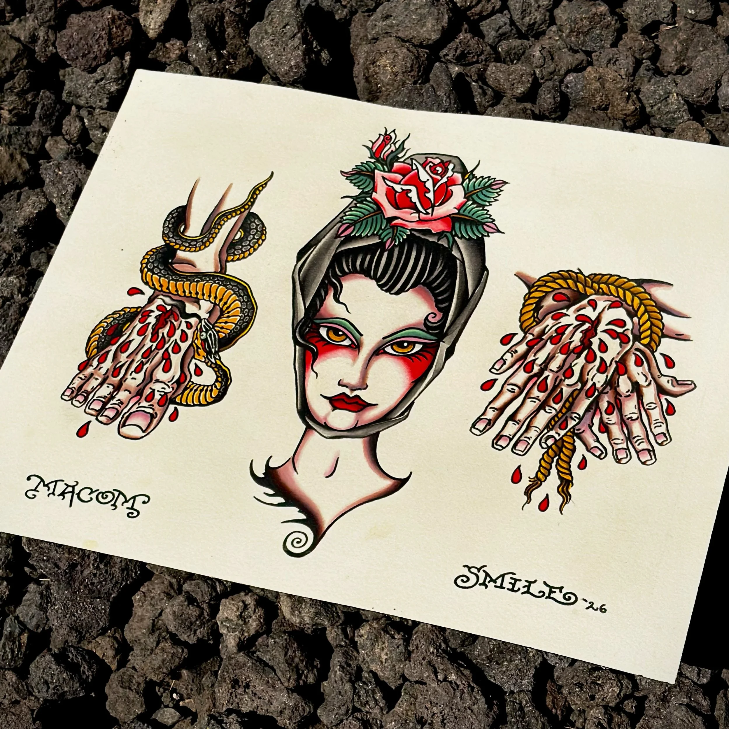 New flash for all my sinners 
@tattoosmilepdx
